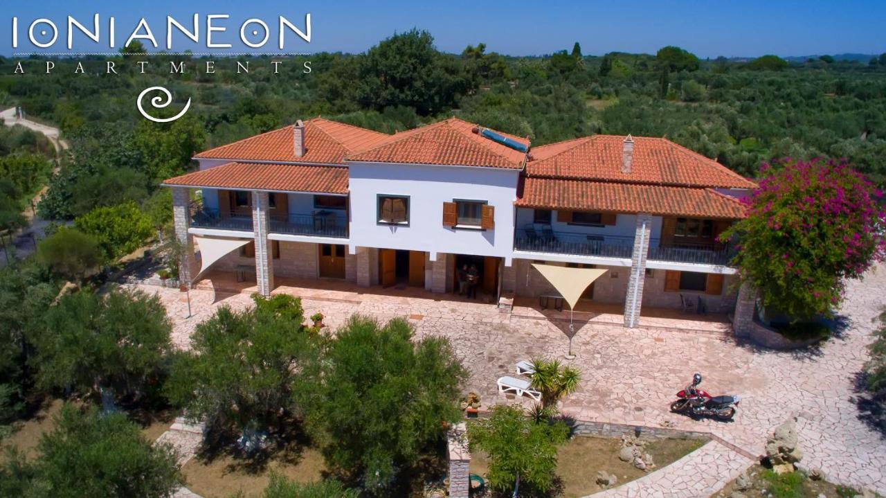 Ionianeon Apartments Agios Ilias  ภายนอก รูปภาพ
