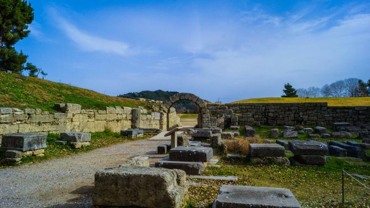 Ionianeon Apartments Agios Ilias  ภายนอก รูปภาพ